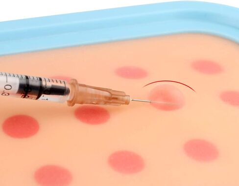 وسادة تدريب على الحقن للممرضات، نموذج ممارسة داخل الأدمة يشبه الجلد لطلاب الطب in Kuwait