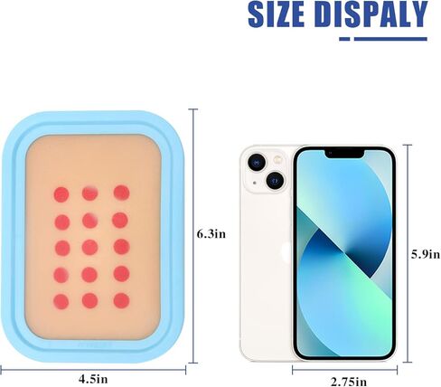 وسادة تدريب على الحقن للممرضات، نموذج ممارسة داخل الأدمة يشبه الجلد لطلاب الطب in Kuwait