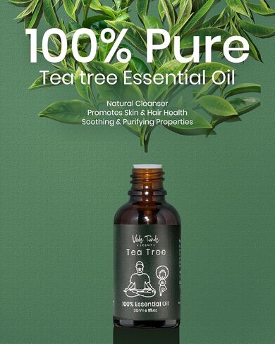 VTS Essential Oils - Lavender & Sweet Orange & Tea Tree, Premium Grade Essential Oils Set with Dropper for Diffusers, Humidifiers, Aromatherapy, Massage, Skin & Hair Care, 1 Fl Oz (Pack of 3) in Saudi Arabia