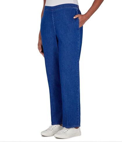 جينز Alfred Dunner النسائي ذو الطول القصير والمقاس العادي in Kuwait