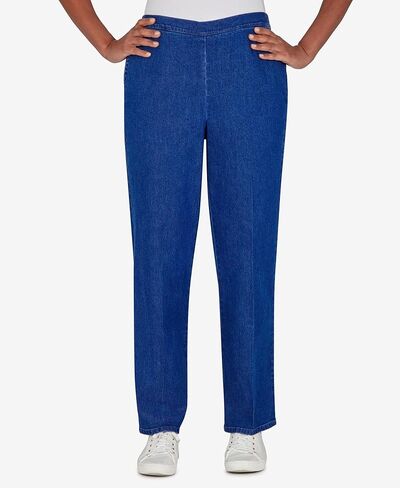 جينز Alfred Dunner النسائي ذو الطول القصير والمقاس العادي in Kuwait