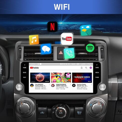 Car Radio Stereo Android 12 for Toyota 4runner 2010-2021 with CarPlay Android Auto in Saudi Arabia