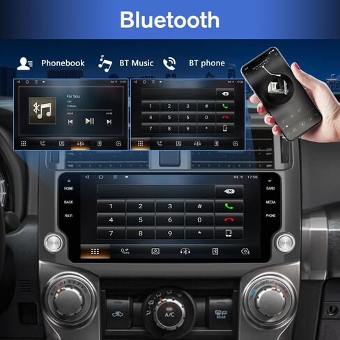 Car Radio Stereo Android 12 for Toyota 4runner 2010-2021 with CarPlay Android Auto in Saudi Arabia