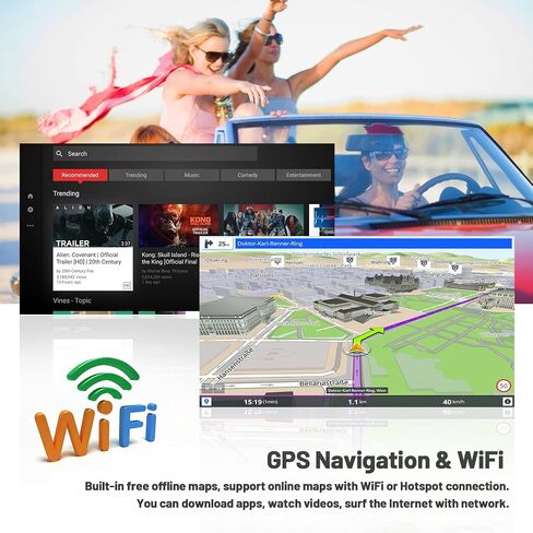 [2+64G] Android 13 Car Stereo Radio Kit for Hyundai Elantra 2014 2015 2016, 9 Inch Touch Screen Wireless Carplay GPS Radio with Android Auto WiFi Bluetooth HiFi RDS Backup Camera in Saudi Arabia