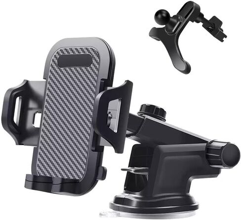 Phone Holder for car- Long arm car Phone Holder Mount, Suitable for car Dashboard/Windshield/Vent, car Adjustable Phone Holder, Compatible with All Smart Phones and Cars. in Saudi Arabia