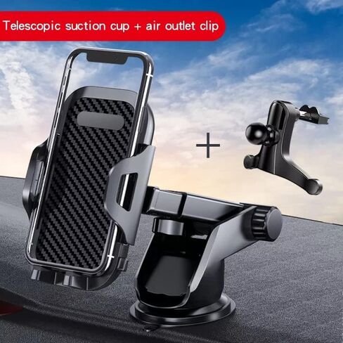 Phone Holder for car- Long arm car Phone Holder Mount, Suitable for car Dashboard/Windshield/Vent, car Adjustable Phone Holder, Compatible with All Smart Phones and Cars. in Saudi Arabia