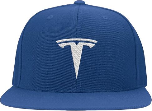 قبعة بيسبول مرنة من شركة Tesla Motors، مطرزة بحافة منحنية مسطحة in Kuwait