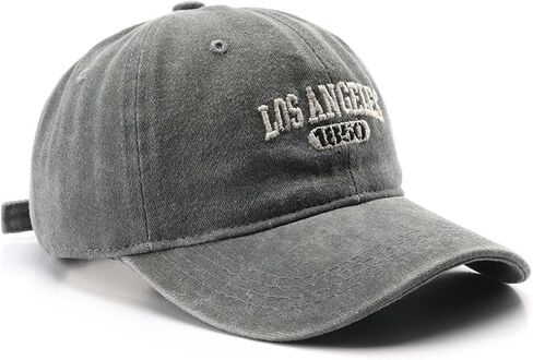 Los Angeles Hat Vintage Cotton Baseball Cap Unisex Dad Hat Sun Hat for Men and Women in Saudi Arabia