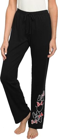 Disney Womens Lounge Pants Minnie Mouse Pajama Bottoms in Saudi Arabia