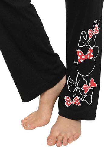 Disney Womens Lounge Pants Minnie Mouse Pajama Bottoms in Saudi Arabia