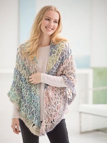 Lion Brand Yarn - Homespun - 3 Pack with Pattern Cards in Color (Beachside Stripes) in Saudi Arabia