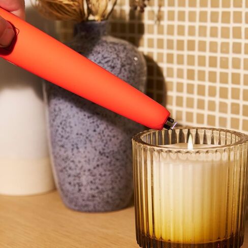 USB LIGHTER CO. MJR Electric Arc Lighter - Flameless Lighter with USB Rechargeable Battery & Safety Switch - Easy to Hold & Windproof Long Electric Candle Lighter for Gifts, Kitchen, Home, & Outdoors in Saudi Arabia