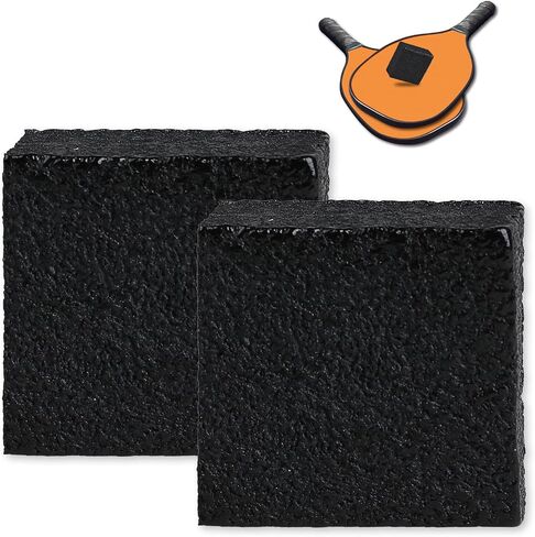 2PCS Pickleball Paddle Eraser, Pickleball Paddle Cleaner for Carbon Fiber Paddle, Natural Rubber Bar | Remove Ball Residue, Erase Pickleball Paddle Stains Scratches in Saudi Arabia