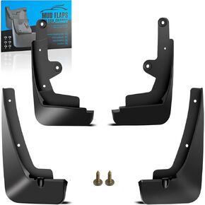 KEYOOG Front & Rear Mud Flaps Splash Guards Fit for 2020 2021 2022 2023 Maz-da Cx-30, 4-Pc Set Easy to Clean and Install, Mud Guards Splash Guard Black