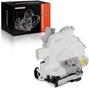 A-Premium Door Lock Latch Actuator Compatible with Audi & Porsche Vehicles - A4 A5 A6 A7 A8 allroad Q3 Q5 Q7 Q8 RS5 RS7 S4 S5 S6 S7 S8 SQ5 TT Quattro Boxster Cayman and More Models, 8J1837015D