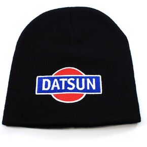 Datsun Beanie - Headwear Skull Cap in Black