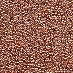 Miyuki Round Rocaille's Seed Beads Size 15/0 7.2g Duracoat Galvanized MUSCAT