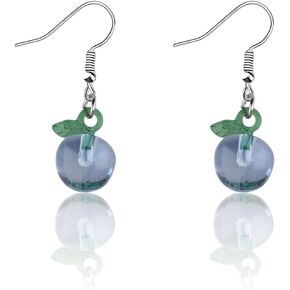 Funny Blueberry Earrings Purple Blueberries Jewelry Blueberry Lover Gift Fruit Lover Gift in Saudi Arabia