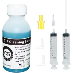 DTF Printer Cleaning Solution, Dtf Cleaning Kit for DX5 i3200 XP600 L1800 L800 L1390 XP-15000 Printer