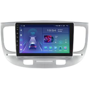 Asure Car Stereo Upgrade for Kia Rio ii Pride 2006-2011,9 inch 1280x800 Touchscreen 4core 2GB+32GB Car Radio,GPS Navigation Unit with Carplay Android Auto,Car Dash Multimedia Player