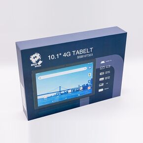 Maze Speed Tablet 10.1" Inch 4G LTE 2023 Android Tablet, 2GHz Quad Core, 8MP Back / 5MP Front Camera, 32GB ROM (Up to 128GB), 3GB RAM, 5000mAh Battery, Android 12, Black
