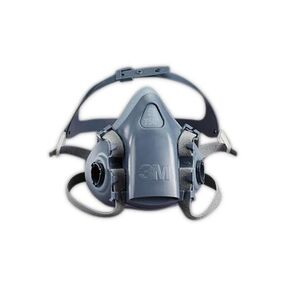 3M 50051131370833 Half Face Piece Respirators 7500 Series, Reusable, Small