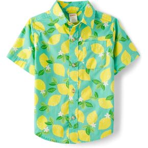 Gymboree,Boys,and Toddler Short Sleeve Button Up Shirt