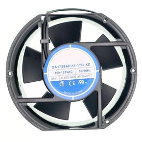 New Cooling Fan for OA172SAP-11-1TB XC AC100-125V 0.35/.040A 46/50W 50/60Hz 2-Wire 17CM Size:172x150x51mm.