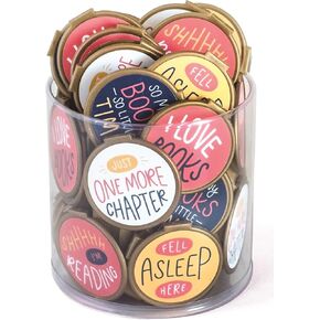 Wordy "Clip Over The Page" Bulk Bookmarks for Kids - 75 Pack - Bulk Bookmarks for Kids Girls Boys. Perfect Student Incentives Prizes Party Favors Classroom Rewards & Reading Awards!