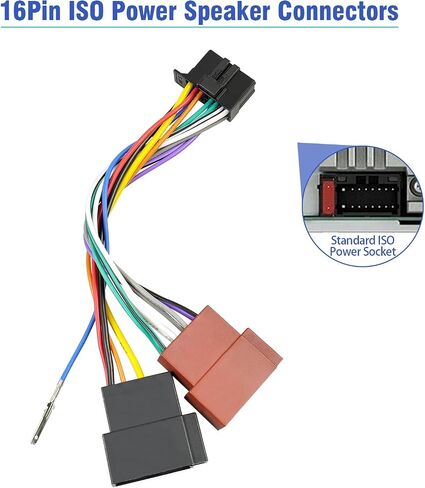 مجموعة أسلاك راديو السيارة متوافقة مع محول ستيريو Pioneer AVH AVIC FH DEH in Saudi Arabia