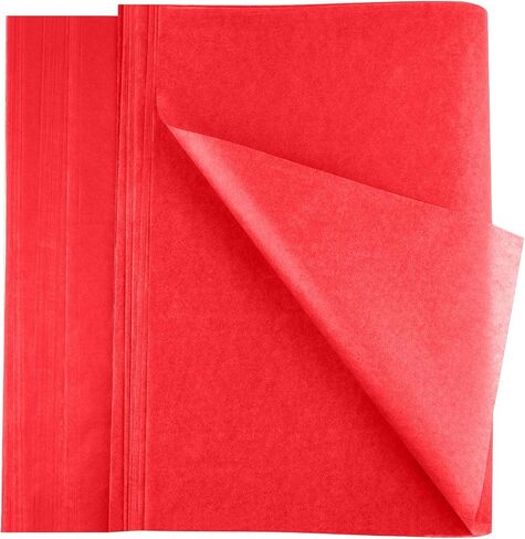 FEPITO 100 Sheets Green Christmas Tissue Paper Gift Wrapping for Xmas Wrapping Presents, Crafts(14 x 20 Inch) in Saudi Arabia