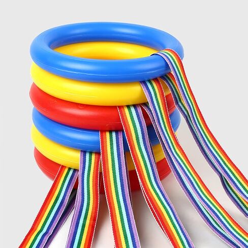 Kisangel 9pcs Kids Walking Rope with Handles Kindergarten Leash Preschool Walking Rope Daycare Rope for Walking Kids Daycare School Nursery Outdoor Supplies in Saudi Arabia