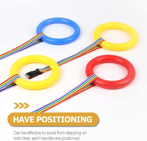 Kisangel 9pcs Kids Walking Rope with Handles Kindergarten Leash Preschool Walking Rope Daycare Rope for Walking Kids Daycare School Nursery Outdoor Supplies in Saudi Arabia