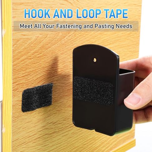 Hook and Loop Tape for Fabric 1 X 3 Inch 48 Sets Sticky Strips with Adhesive Hook & Loop Strips Adhesion Strip Tape Back Fasten Strips for School Office in Saudi Arabia