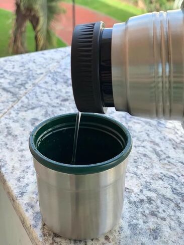 Thermo Stopper Replacement, Color Black - 1 Pack - 360º Spare Universal Lid to Stanley Classic Vacuum Insulated Wide Mouth Bottle - Pico Cebador para Yerba Mate, Regular, Pink in Saudi Arabia