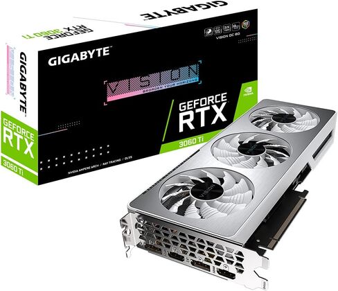 بطاقة رسومات جيجابايت GeForce RTX 3060 Ti VISION OC 8GB V2 LHR in Saudi Arabia