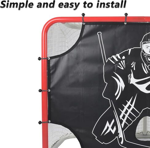 Ice Hockey Goal Targets, Ice Hockey Training Goal Target, Hockey Shooting Target for 6×7FT Hockey Net with 5 Targets, Waterproof Hockey Goal Practice Target, Outdoor Street Hockey Net Target in Kuwait