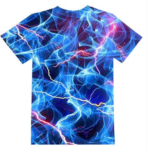 LAIDIPAS Boys Girls Teens Shirts 3D Colorful Graphic Funny Print Shirts for Youth Shirts Size 6-16 Years in Kuwait