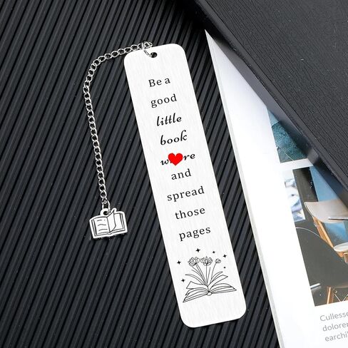 علامات كتاب للقراءة، إشارات مرجعية مضحكة للنساء والأصدقاء، هدايا كتابية، إشارات مرجعية لمحبي الكتب، هدايا رومانسية لمحبي الكتب الحارة، دودة الكتب، علامات كتاب الفتاة الجيدة، هدايا عيد الميلاد للنساء in Kuwait