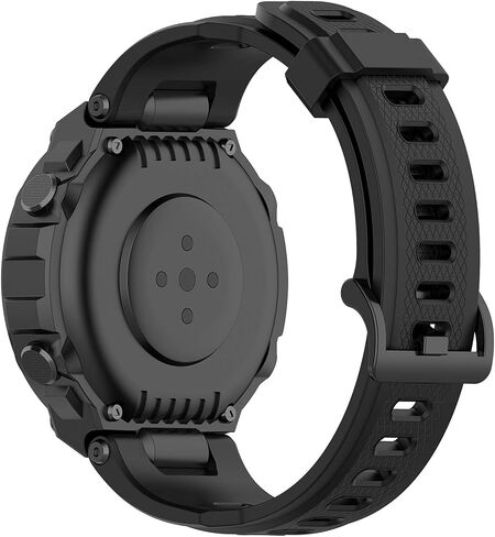 متوافق مع أحزمة ساعة Amazfit T-Rex، أشرطة رياضية بديلة من السيليكون قابلة للتعديل وأساور معصم مناسبة لساعة Amazfit T-Rex وAmazfit T-Rex Pro الذكية in Kuwait
