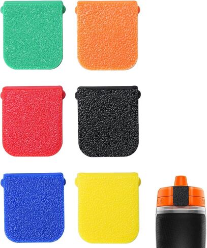 مشبك غطاء بديل متوافق مع زجاجة GX، ملحق موثوق متعدد الألوان لزجاجة GX (مجموعة من 6 ألوان) in Kuwait