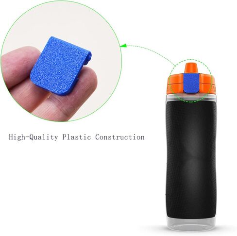 مشبك غطاء بديل متوافق مع زجاجة GX، ملحق موثوق متعدد الألوان لزجاجة GX (مجموعة من 6 ألوان) in Kuwait