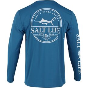 Salt Life Men's Dragnet SLX Long Sleeve Classic Fit Shirt