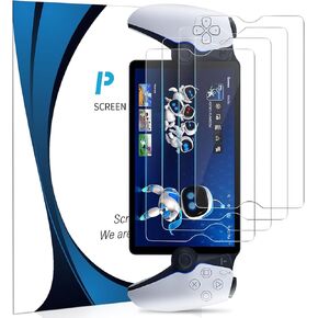 [4 عبوات] واقي شاشة لبوابة PlayStation - لمسة نهائية غير لامعة مضادة للوهج، تغطية كاملة، واقي شاشة PET عالي النفاذية لمشغل PS5 Portal Remote 8 بوصة، مضاد لبصمات الأصابع، خالي من الفقاعات in Kuwait