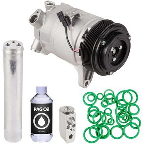 AC Compressor & A/C Kit For Nissan Murano 2008 2009 2010 2011 2012 2013 2014 - BuyAutoParts 60-82143RK New