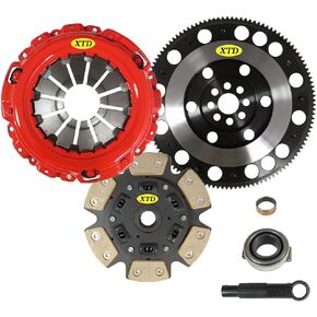 STAGE 3 RACING CLUTCH & 10LBS FLYWHEEL KIT COMPATIBLE WITH 2002-2006 RSX BASE TYPE-R/CIVIC Si 2.0L K20 K24