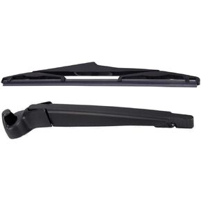Rear Wiper Arm Blade Set for Jeep Wrangler JK 2007-2018 Rear Windshield Wiper Arm Blade Assembly 68002490AB
