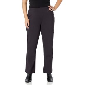 MULTIPLES Women's Pull on Wide Elastic Flare Leg Pant