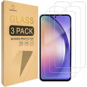 Mr.Shield Screen Protector Compatible with Samsung Galaxy A55 5G [Tempered Glass] [3-PACK] [Japan Glass with 9H Hardness]