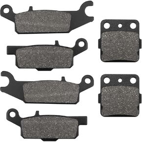 ZICOO Raptor 250 Brake Pads Front and Rear for Yamaha Raptor 250 YFM250 YFM250R YFM250RSP Special Edition Custom 2008 2009 2010 2011 2012 2013